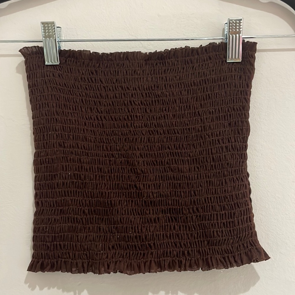 NWT Dark Red Tube Top